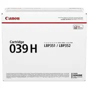 Canon Cartridge Crg-039H Crg039H Black Schwarz 0288C001  0013803253436