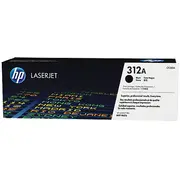 Hp 312A original Toner cartridge Cf380A black standard capacity 2.400 pages 1-Pack  0887111367747