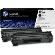 Hp 85A original Laserjet Toner cartridge Ce285Ad black standard capacity 1.600 pages 2-Pack  0886111730520