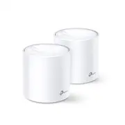 Whole Home Mesh Wi-Fi 6 System  Deco X50 2-Pack 802.11Ax 5742402 Mbit/S Ethernet Lan Rj-45 ports 3 Support Yes Mu-Mimo No mobile broadband Antenna type Internal X502-Pack 4897098687079 Kiltplrou0111