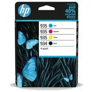 Tusz Hp Atrament 932 Black 933 Cmy Orig Ink Cartridge  6Zc71Ae 0195122352233