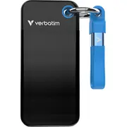 2Tb Verbatim Pocket Usb 3.2 Typ-C Black-Blau  32195 0023942321958