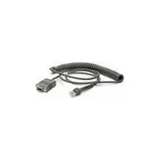 Zebra Cba-Rf2-C09Zar kabel równoległy Black 2,8 m Rs232 Db9  8596375040571