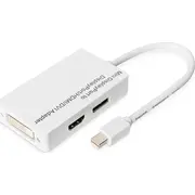 Adapter Av Triton Digitus Aktywny adapter/konwerter Mini Displayport - Dp na Displayport, Hdmi  Dvi Db-340509-002-W