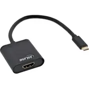Adapter Usb Inline Usb-C - Hdmi Black  64101B 4043718271108
