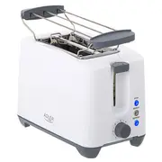 Adler  Toaster Ad 3216 Power 750 W Number of slots 2 Housing material Plastic White 5902934838238