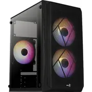 Aerocool Cs-107 Black Argb Usb 3.0 Mini Tower  Aeropgscs-107-A-V2 4710562759389