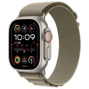 Apple Watch Ultra 2 Gps  Cellular 49Mm Titanium Case Alpine Loop Large Green Mrf03Wb/A 194253830177