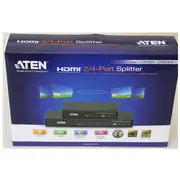 Aten Sale Out.  Vs184A 4-Port 4K Hdmi Splitter Warranty 24 months Unpacked, Without Power Wire Vs184A-At-Gso 2000001416273