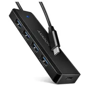 Axagon  Travel four-port Usb-C 5Gbps hub Hue-C1C 8595247907684