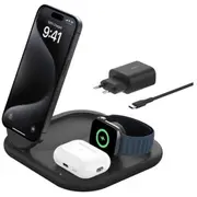 Belkin 36W Qi2.0 15W for iPhone / Apple Watch Airpods, Black  Wiz029Vfbk 0745883890019