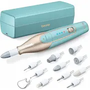 Beurer Mp 84 manicure/pedicure set, nail care Turquoise/Gold  570.02 4211125570026