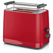Bosch  Compact Toaster Tat3M124 Mymoment Number of slots 2 Housing material Plastic Red 4242005403066