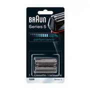 Braun  52B Head Replacement Pack Black Kombipack 4210201072164
