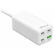 charger Mediarange 100W 4-Port 1X Usb-A/3X Usb-C Gan biały  Mrma124 4262543441825