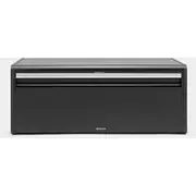 Chlebak Brabantia pudełko na chleb z przodu Matt Black 236860  8710755236860