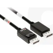 Club 3D Club3D Kabel Displayport 2.1 na 4K120Hz/8K60Hz Hdr M/M, 1.2M, černá  Cac-1091 8719214472696