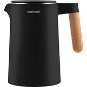 Concept Kettle 1,5L double wall black Rk3301  8595631010419 Agdcnccze0008