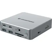 Conceptronic 15-1 Dock Usb-C-2Xhdmi/2Xusb-C/4Xusb-A/80W si  Donn25G 4015867236611