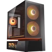Cougar  Midi-Tower Cfv235 Vision, Argb, Mesh, Black Cgr-2Da4B-Mv 4711649770143