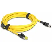 Delock 81252 kabel sieciowy Black, Yellow 3 m Cat6  4043619812523