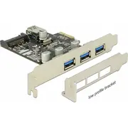 Delock Pcie 2.0 x1 - 4X Usb 3.0 89301  4043619893010