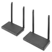 Digitus  4K Wireless Hdmi Kvm Extender Set, 150 m Ds-55328 Black 4016032491248