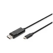 Digitus  Bi-Directional Adapter Cable 2 m Ak-300334-020-S Usb Type C to Displayport 4016032481072