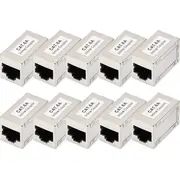 Digitus Cat 6A Modular Kupplung, geschirmt - 10 Stk.  Dn-93905-10 4016032495086