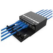 Digitus  Consolidation point box, 6-Port Keystone modules with intelligent cable manager Dn-93708-6 4016032497516