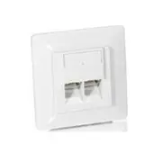 Equip 125725 gniazdko elektryczne Rj-45 White  4015867103333