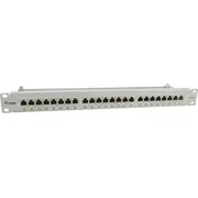 Equip Patchpanel 24X Rj45 Cat6A 19 Ftp 1He Iso/Iec hellgrau  326525 4015867209417