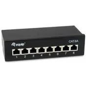 Equip Patchpanel 8X Rj45 Cat6A  Ftp 1He Premium Black 326621 4015867237557
