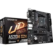 Gigabyte Motherboard A520M S2H Am4 2Ddr4 M.2 Hdmi/Dvi mATX  889523023594 Kbgbaaa7A520U00