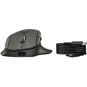 Hp 785M Ultra Fast Magnetic Scroll Wireless Super Capacitor Mouse, Programmable, Multi-Surface, Multi-Device, Shortcut Wheel, Comfort Silicone - Black  B8Yx4AaAbb 198990573557