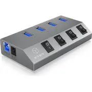 Icybox Ib-Hub1405C 4 portowy Hub Usb 3.0  Ib-Hub1405 4250078164883