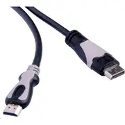 Kabel Premiumcord Displayport - Hdmi 3M Black Kportadk01-03  kportadk01-03 8592220011277