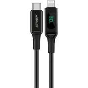 Kabel Usb Acefast Usb-C - Lightning 1.2 m Black 6974316281030 