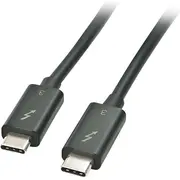 Kabel Usb Lindy Usb-C - 0.5 m Black 41555  4002888415552