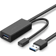 Kabel Usb Ugreen Usb-A - 10 m Black 6957303828272 