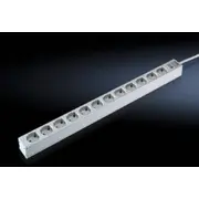 Kabel zasilający Rittal Steckdosenleiste 48,3Cm 12Fach ohne Schalter 230V/16A  7240310 4028177221239