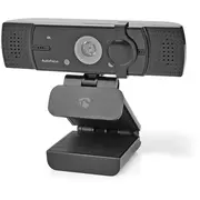 Kamera internetowa Nedis Kamerka Full Hd 60Fps / 4K 30Fps czarna  Wcam120Bk 5412810405015