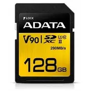 Karta Adata Premier One Sdxc 128 Gb Class 10 Uhs-Ii/U3 V90 Asdx128Guii3Cl10-C  4712366968721