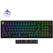 Keychron K4 He, Gateron Double-Rail Magnetic Nebula , Wireless, Black, Us  K4H-J1 4894979016683 84716060