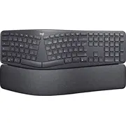 Logitech Ergo K860 Tastatur Schwarz, kabellos, Bluetooth, ergonomisch, Unterstützt Logi Options  920-009167 5099206085855