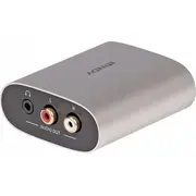 Lindy 38363 konwerter audio Silver  4002888383639