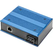 Konwerter światłowodowy Digitus Industrial Gigabit Ethernet Media Converter Sm Sc connector 1310Nm up to 20Km  Dn-652102-1 4016032488194