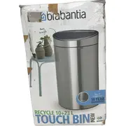 Kosz na śmieci Brabantia Waste Bin Touch New 2310 L Platinum  117907 8710755117909