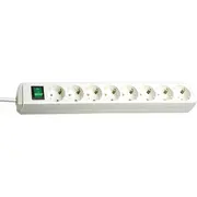 Listwa zasilająca Brennenstuhl Eco-Line przeciwprzepięciowa 8 gniazd 3 m White 1159320018  4007123249411
