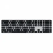 Apple Magic Keyboard with Touch Id and Numeric Keypad for Mac models silicon - Us English Black Keys  Mxk83Lb/A 195949655609 Kl-Apl-040